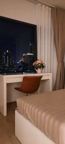 2-bed condo for rent, 47.3 sqm, Life Rama 4 - Asoke