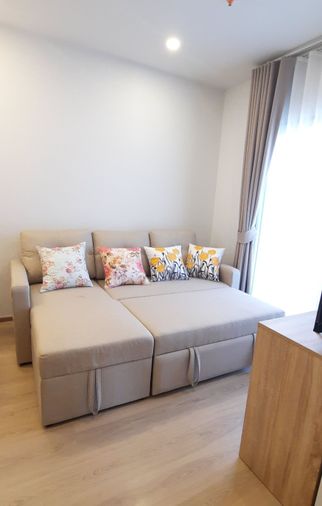 2-bed condo for rent, 47.3 sqm, Life Rama 4 - Asoke