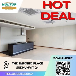 รูปภาพ #S1330 ให้เช่า The Emporio Place Sukhumvit24  ดิ เอ็มโพริโอ เพลส สุขุมวิท24 รูปแบบห้อง 4 ห้องนอน 5 ห้องน้ำ  ชั้น24 ขนาด161ตรม ตึกB 