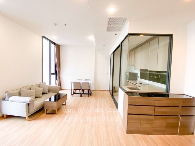 📍ให้เช่า! 📍The Line Phahon-Pradipat 2 ห้องนอน 2 ห้องน้ำ 66.57 ตรม. ทิศเหนือ ชั้น 45 เพดานสูง 3.5 เมตร 📍 38,000 บาท/เดือน!