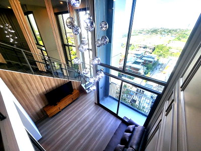 คอนโดให้เช่า : 🌿 Duplex Loft วิวป่า 30 ไร่ | Rare Unit ที่ Whizdom The Forestias MYTOPIA ✨