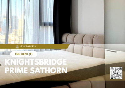 Condos for rent : For rent ✨ Knightsbridge Prime Sathorn ✨ complete furniture and electrical appliances, near BTS Chong Nonsi.