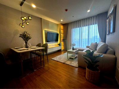 คอนโดให้เช่า : ให้เช่าคอนโด เดอะ ไลน์ ไวบ์ อาคาร 1 ชั้น 32 2 ห้องนอน ขนาด 60 ตรม ใกล้ ใกล้ BTS สถานีห้าแยกลาดพร้าว