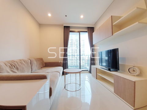 1 Bed 1 Bath Large Room Good Location Close to MRT Phetchaburi 150 m. / For Rent-Villa Asoke