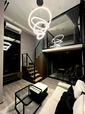 Condos for rent MRT Lat Phrao 101  : 📌 For Rent Condo THE ORIGIN LADPRAO - BANGKAPI Building 1, Floor 21,Duplex, Room size 25 sqm