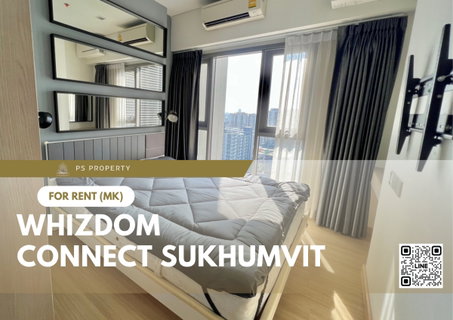รูปภาพ For rent ✨ Whizdom Connect Sukhumvit ✨ furniture, electrical appliances, near BTS Punnawithi
