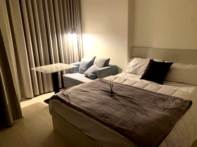 Condos for rent BTS Kasetsart University : P495 Condo for rent Mazarine Ratchayothin, new condo, good location, next to BTS, beautiful room, fully furnished, ready to move in
