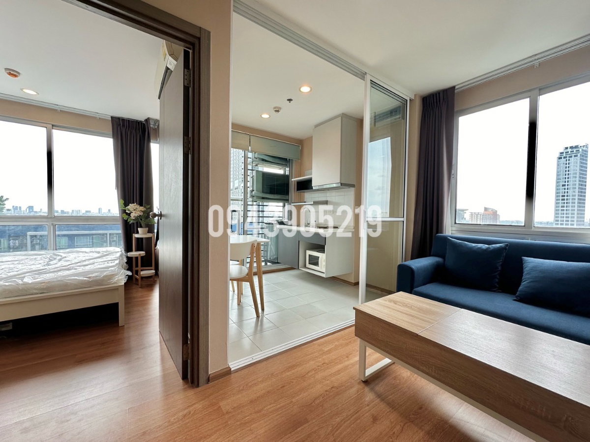 The base sukhumvit 77 ☎️corner room 1 bed‼️ only 16000/month ‼️FULLY FURNISHED 🔆
