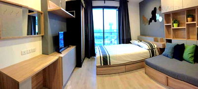 Condos for rent : 🎉 For Rent Condo IDEO MOBI CHARAN - INTERCHANGE Building 1, Floor 10,Studio, Room size 22.00 sqm