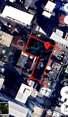 Land for sale Department of Cultural Promotion  : 240 m² Land for Sale in Huai Khwang (ID 1958801)