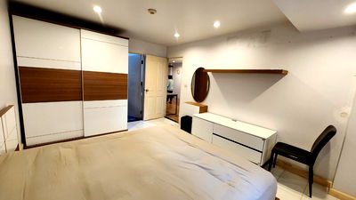 คอนโดให้เช่า : ปล่อยเช่า🏕️ ไบรท์ตั้นเพลส ซอยศูนย์วิจัย ถนนเพชรบุรี  เฟอร์ครบพร้อมอยู่