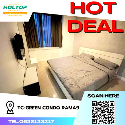 คอนโดให้เช่า : #S1478 ให้เช่า TC-Green Condominium Rama9