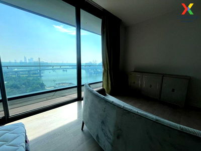 Condos for rent Rama 3 Road : 🔥🔥🔥 For Rent Condo , Canapaya Residences , nice view , high floor , corner unit , river view , wide frontage , Bang Khlo , Yannawa , Bangkok , CX-112158 ✅ Live chat with us ADD LINE @connexproperty ✅ 🔥🔥🔥