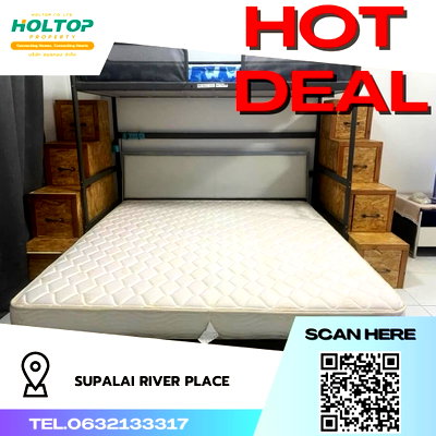 คอนโดให้เช่า : #R1472      ให้เช่า Supalai River Place
