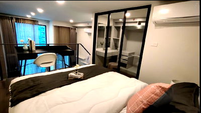 คอนโดให้เช่า : เช่า ไนท์บริด สเปส พระราม9 🍁Knightsbridge space rama 9 🍁 ห้อง duplex