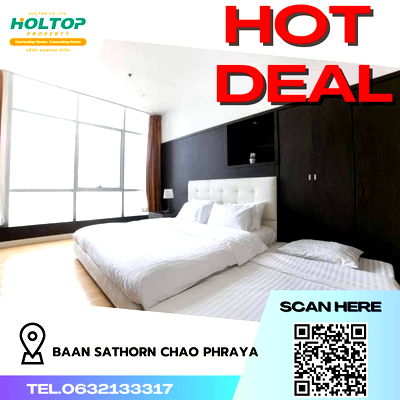 คอนโดให้เช่า : #R1466 ให้เช่า Baan Sathorn Chao Phraya 