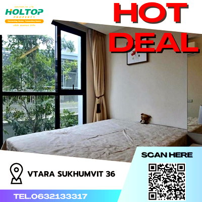 คอนโดให้เช่า : #S1510 ให้เช่า Vtara36 Sukhumvit36