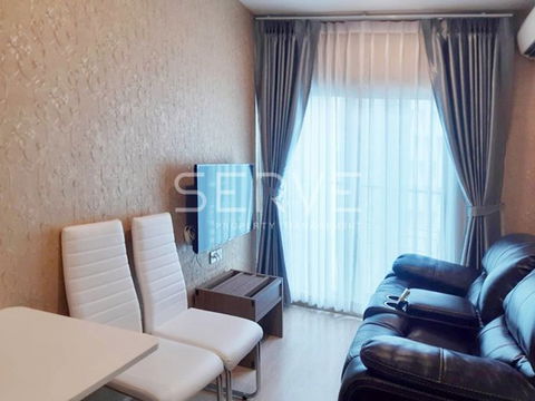 Good Price & Nice view 1 Bed High Fl. MRT Thailand Cultural Centre 80 m. / Condo For Rent-Noble Revolve Ratchada 1