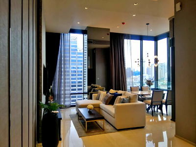 Condos for rent : for rent Ashton Silom. 2bed 86sqm. Available 1Feb25 Line id: @pfagent