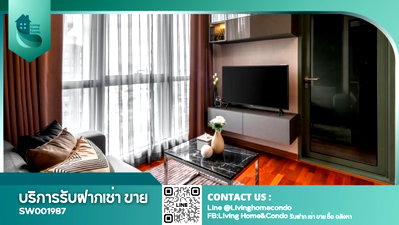 ขายคอนโด : For sale Wish Signature Midtown Siam เฟอร์นิเจอร์-เครื่องใช้ไฟฟ้าครบ พร้อมเข้าอยู่