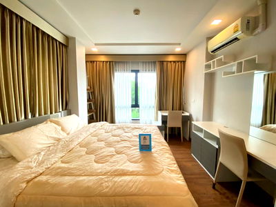 Condos for rent Terminal 21 Korat : City Link Condo 2 Bed, 2 bedrooms, 2 bathrooms, Melbourne Building, 2nd floor, rent only 16,000 baht/month.