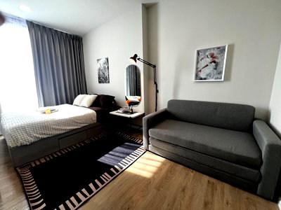 คอนโดให้เช่า : ให้เช่าคอนโด Modiz Rhyme Ramkhamhaeng ห้องใหม่แต่งสวย นัดชมห้อง 👉line : @propertybkk1