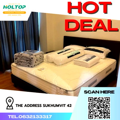 คอนโดให้เช่า : #R1501 ให้เช่า The Address Sukhumvit 42 
