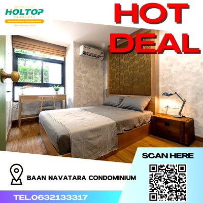 คอนโดให้เช่า : #R1505 ให้เช่า Baan Navatara Condominium 