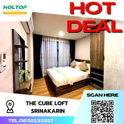 คอนโดให้เช่า : #S1538 ให้เช่า The Cube Loft Srinakarin