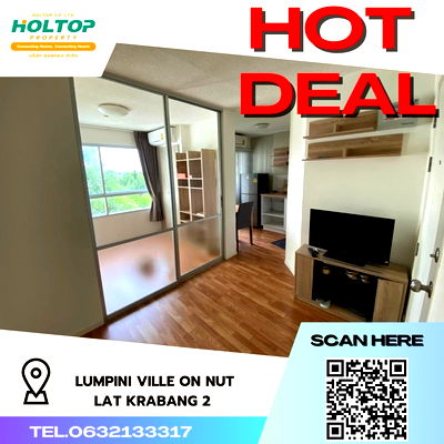 Condos for rent Lat Krabang : #R1547  For rent Lumpini Ville On Nut-Lat Krabang 2