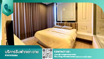 Condos for rent : For rent The ESSE Asoke, a luxury condo, beautifully decorated room, fully furnished, in the heart of Asoke LH-RW005686