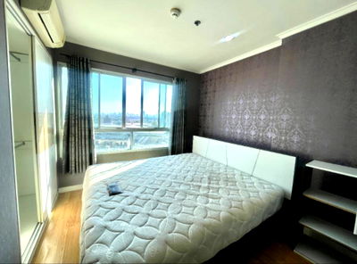 เช่าคอนโด โฮมโปร เอกมัย-รามอินทรา : P524 ให้เช่าคอนโด Lumpini Ville Latprao-Choakchai4 (ลุมพินี วิลล์ ลาดพร้าว-โชคชัย4) ติดรถไฟฟ้า ห้องสวย เฟอร์ครบ มีเครื่องซักผ้า พร้อมอยู่!