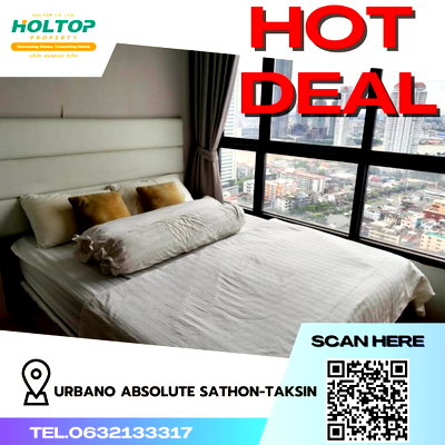คอนโดให้เช่า : #R1575 ให้เช่า Urbano Absolute Sathon-Taksin 