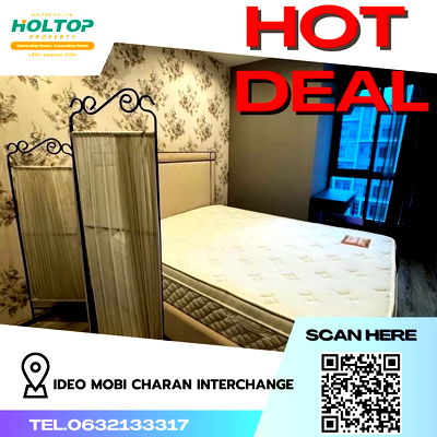 Condos for rent Central Pinklao : #R1583  For rent  Ideo Mobi Charan Interchange 