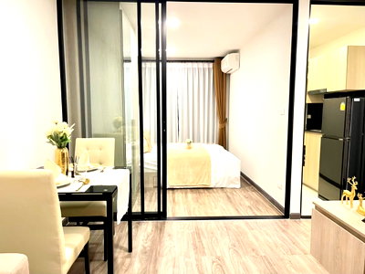 Condos for rent : P532 Condo for rent The Collect Ratchada32, near Major Ratchayothin, beautifully decorated room, has washing machine, special price, ready to move in