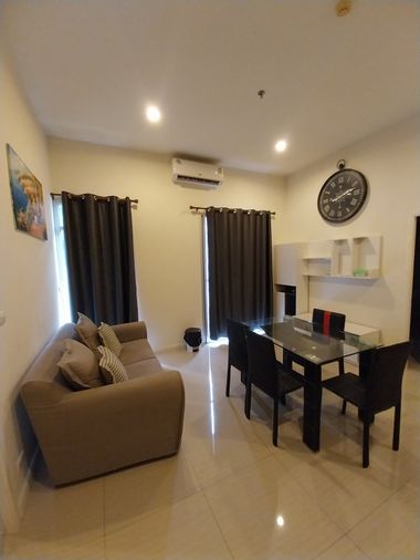 P100 ให้เช่าคอนโด Manor Sanambinnam (แมเนอร์ สนามบินน้ำ) 2ห้องนอน กว้างขวาง ห้องสวย เฟอร์ครบ พร้อมเข้าอยู่