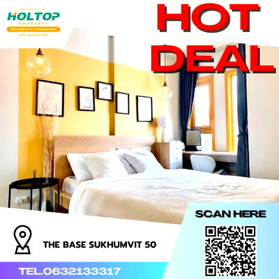 คอนโดให้เช่า : #R1620 ให้เช่า THE BASE Sukhumvit 50 