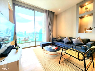 Condos for rent : For rent Magnolias Waterfront Residences, fully furnished room, ready to move in, 78.56 sq.m., 1 bedroom @75,000 Baht