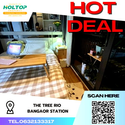 คอนโดให้เช่า : #S1579  ให้เช่า The Tree Rio Bangaor