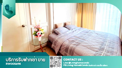 Condos for rent : For rent Noble Reveal Ekkamai, beautifully decorated room, newly renovated, fully furnished, south facing, LH-RW005698