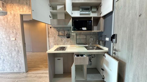 🔺 For sell condo IDEO MOBI CHARAN - INTERCHANGE Building , Floor 21,1 bed room, Room size 34 sqm