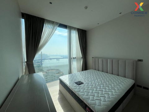 For Rent Condo , Canapaya Residences , nice view , high floor , corner unit , river view , wide frontage , Bang Khlo , Yannawa , Bangkok , CX-112158 ✅ Live chat with us ADD LINE @connexproperty ✅ 