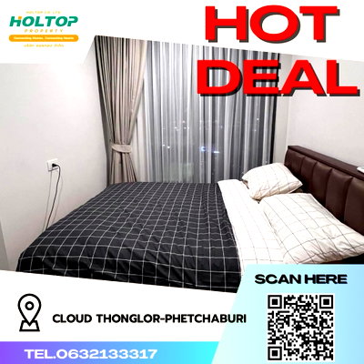 คอนโดให้เช่า : #R1621 ให้เช่า Cloud Thonglor-Phetchaburi 
