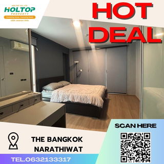 รูปภาพ #S1595 ให้เช่า The Bangkok Narathiwat เดอะแบงค์ค็อก นราธิวาส รูปแบบห้อง 1 ห้องนอน 1 ห้องน้ำ ชั้น7 ขนาด55ตรม