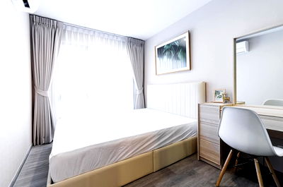 Condos for rent Don Mueang New Market : P548 Condo for rent REACH Phahon Yothin 52, near BTS Saphan Mai, very beautifully decorated, fully furnished, washing machine included, special price