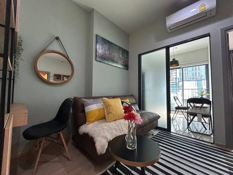 เช่าคอนโด ไอดีโอ นิว พระราม 9 IDEO New Rama 9 (B12067) ID Line : @condo101