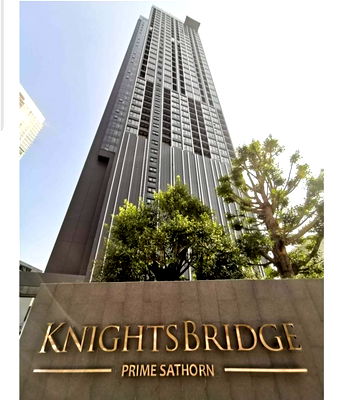 Condos for rent Tesco Lotus Superstore Rama 3 : For rent: Knightsbridge Prime Sathorn, fully furnished, ready to move in, Duplex room, 30th floor, area 44 sq m., 30,000 baht per month.