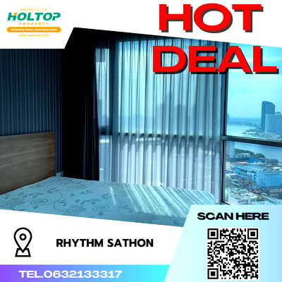 คอนโดให้เช่า : #S1670  ให้เช่า Rhythm Sathorn21