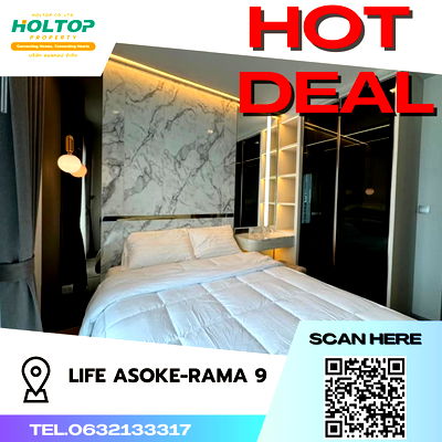 Condos for rent : #S1715 For Rent Life  Asoke - Rama 9