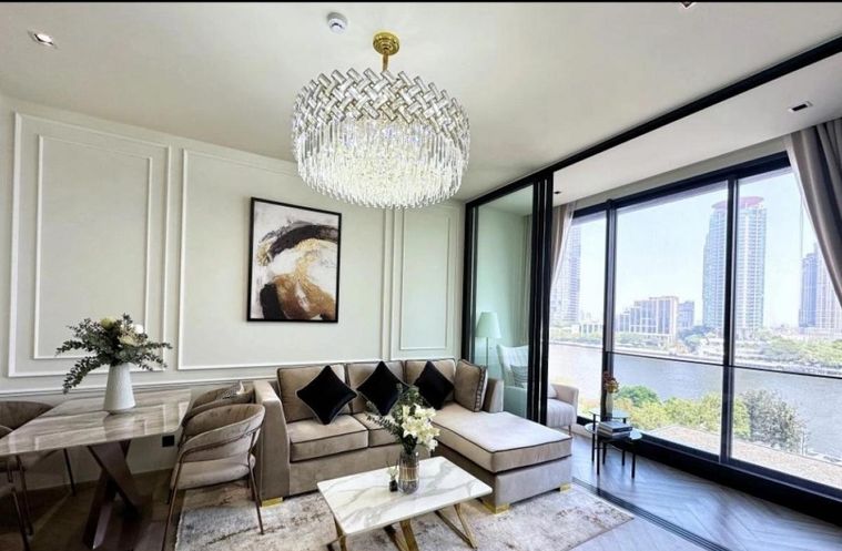 ให้เช่า  แชปเตอร์ เจริญนคร–ริเวอร์ไซด์,  2 ห้องนอน ,   บีทีเอส สะพานตากสิน ,กรุงธนบุรี ,ถนนเจริญนคร